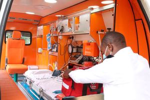 A well equipped ambulance in Nyeri county