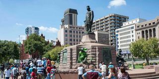Cecil Rhodes statue